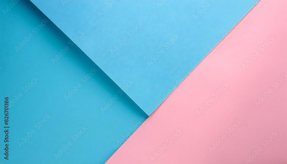Pink and blue pastel color background. Pop and colorful wallpaper. Two tone background. Pink and blue pastel color background. Pop and colorful wallpaper. Two tone background.