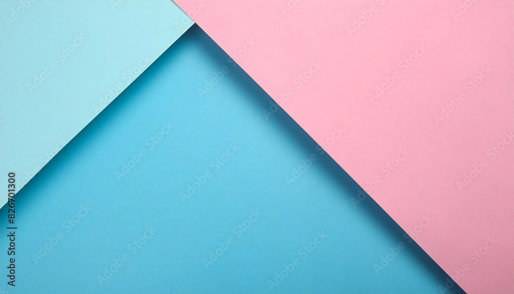Pink and blue pastel color background. Pop and colorful wallpaper. Two tone background. Pink and blue pastel color background. Pop and colorful wallpaper. Two tone background.