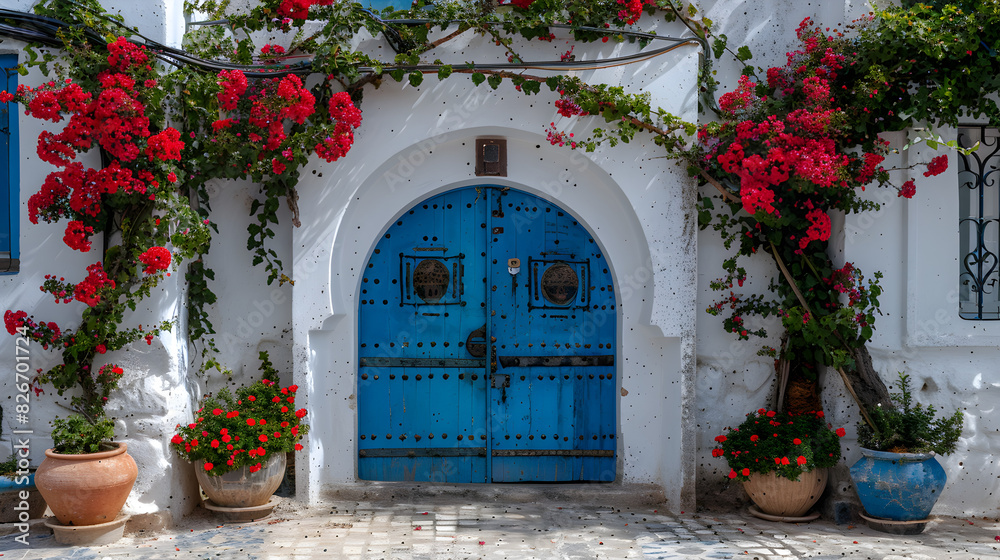 door in the village of island door in the village of island