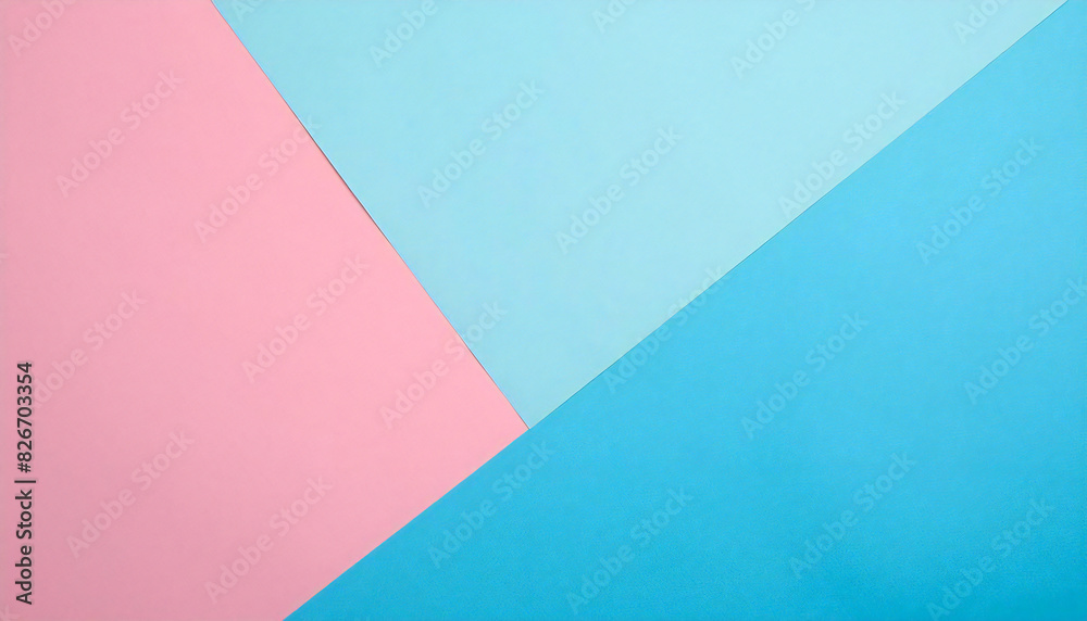 Pink and blue pastel color background. Pop and colorful wallpaper. Two tone background. Pink and blue pastel color background. Pop and colorful wallpaper. Two tone background.