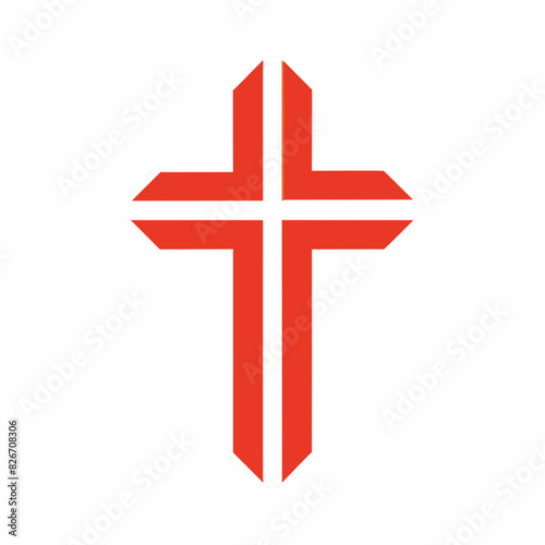 Iconic Christian Cross Symbol