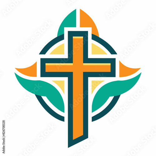 Iconic Christian Cross Symbol