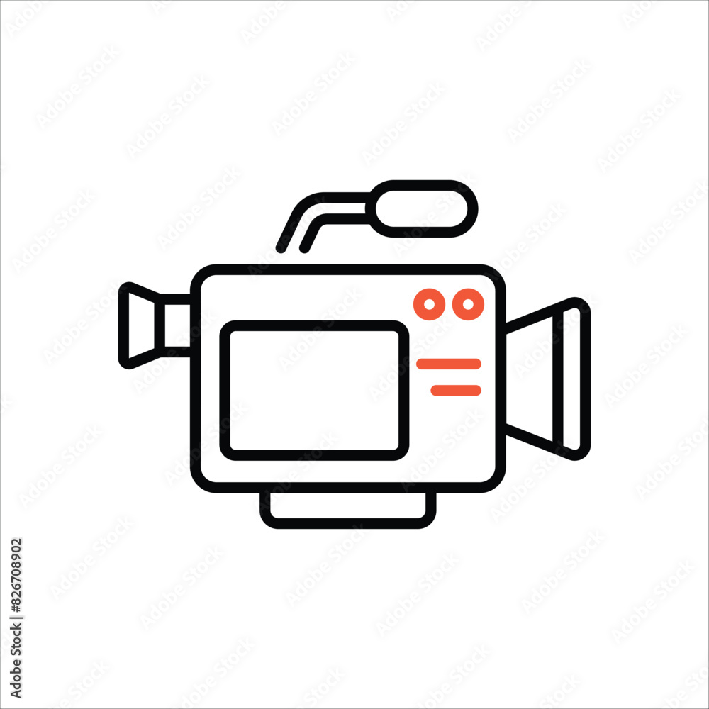 Video Camera vector icon Video Camera vector icon
