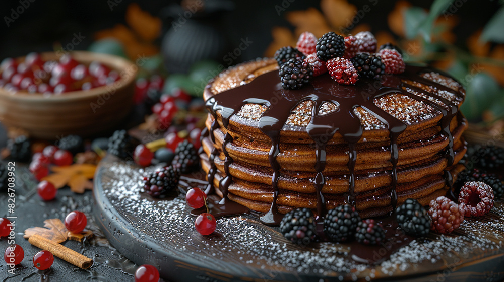 cake with chocolate cake with chocolate
