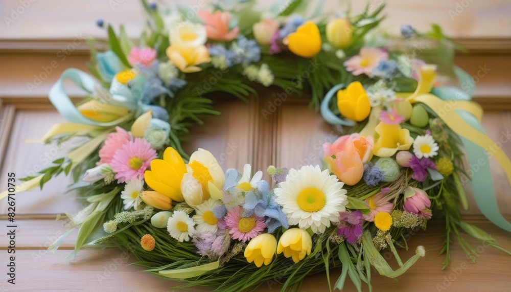 Capturing the Essence of Easter with a Handcrafted Wreath