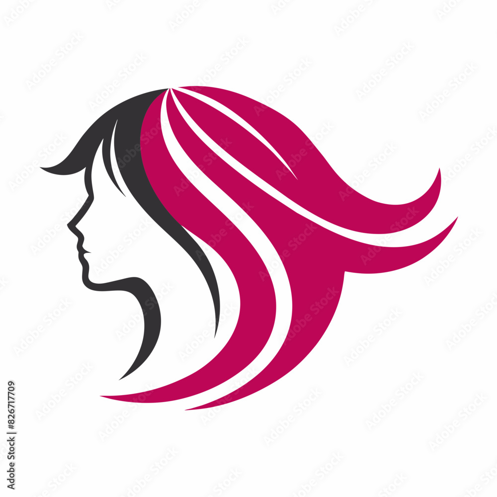 Elegant Expressions: Women Face Closeup Logo Design Elegant Expressions: Women Face Closeup Logo Design