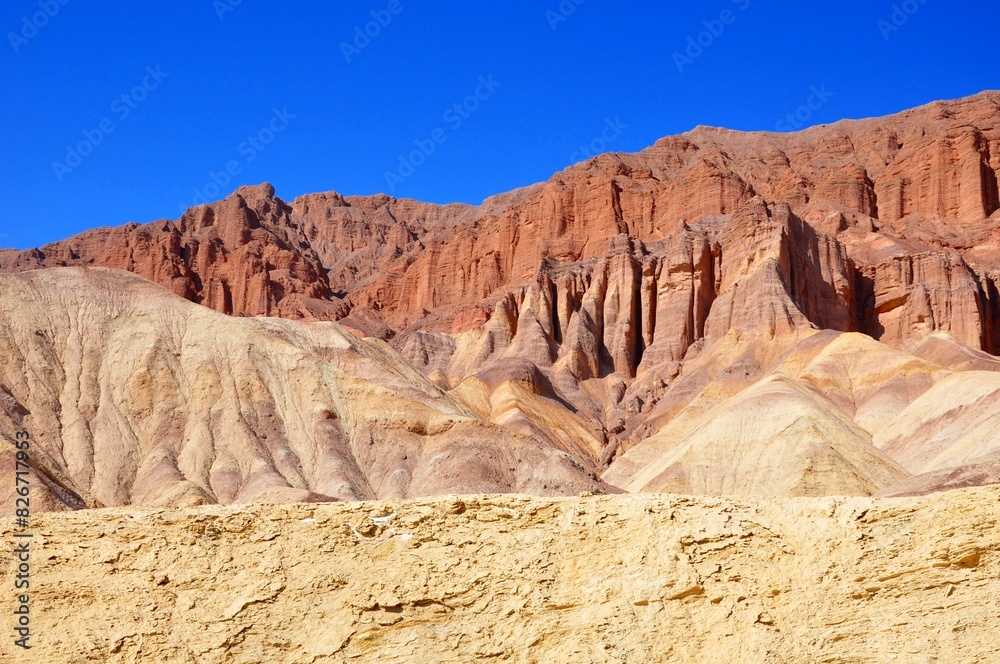 Obraz premium Red Cathedral at Death Valley National Park, CA