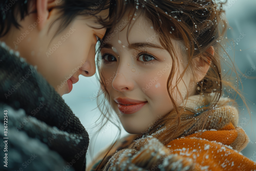 Spouses reaffirming their love for each other through small gestures of