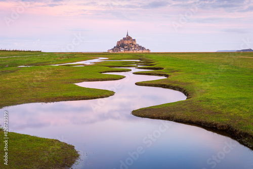 Canvastavla Le mont st michel
