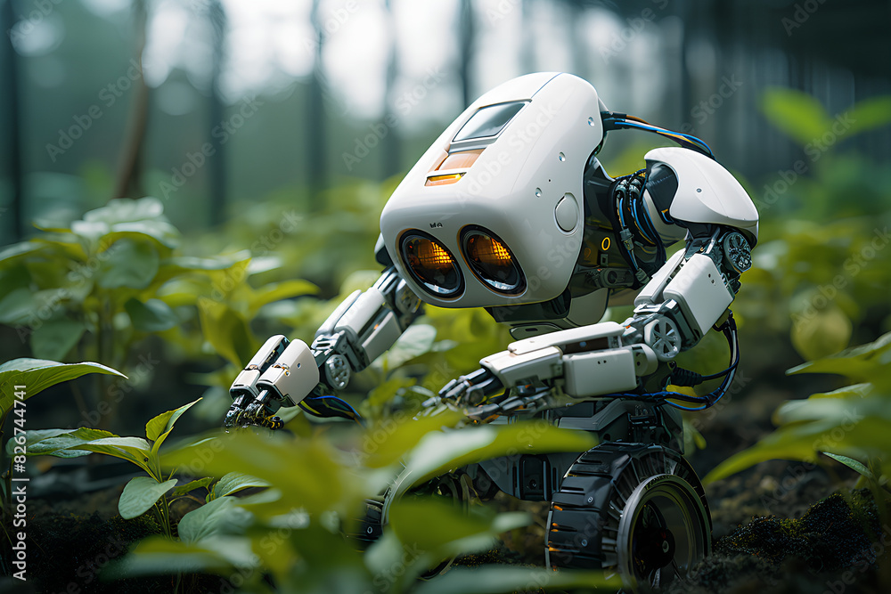 robotic agriculture concept
robotic agriculture concept