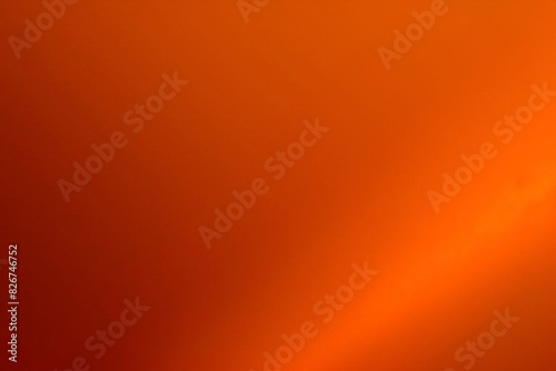 Fondo degradado naranja con brillo de foco en el centro y borde de vi  eta. Plantilla de sitio web de presentaci  n. 