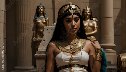 Statue of an Egyptian queen, Pharaoh 