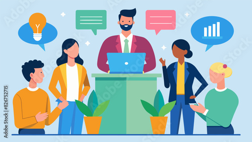 Through interactive workshops and panel discussions the Youth Leadership Forum provided a platform for emerging leaders to learn from established. Vector illustration