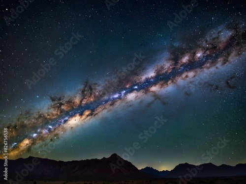 starry night sky © krishna