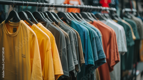 Wallpaper Mural clothes in a shop Torontodigital.ca