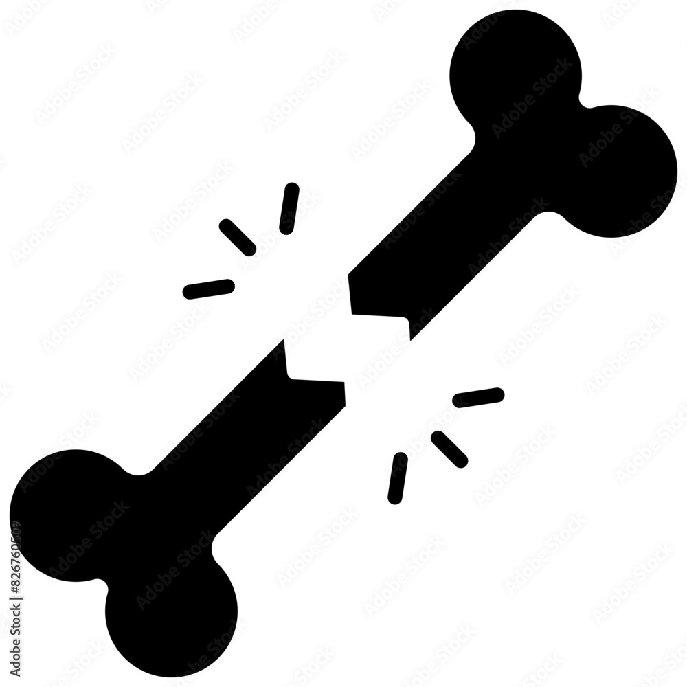 Fototapeta premium Broken Bone