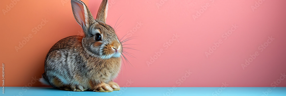 Obraz premium Easter Bunny Corner: Design Inspiration for Creatives