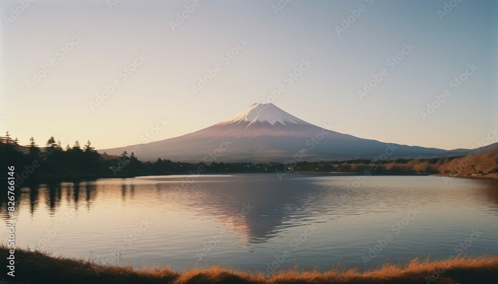 fuji mountain view from lake, long exposure
fuji mountain view from lake, long exposure