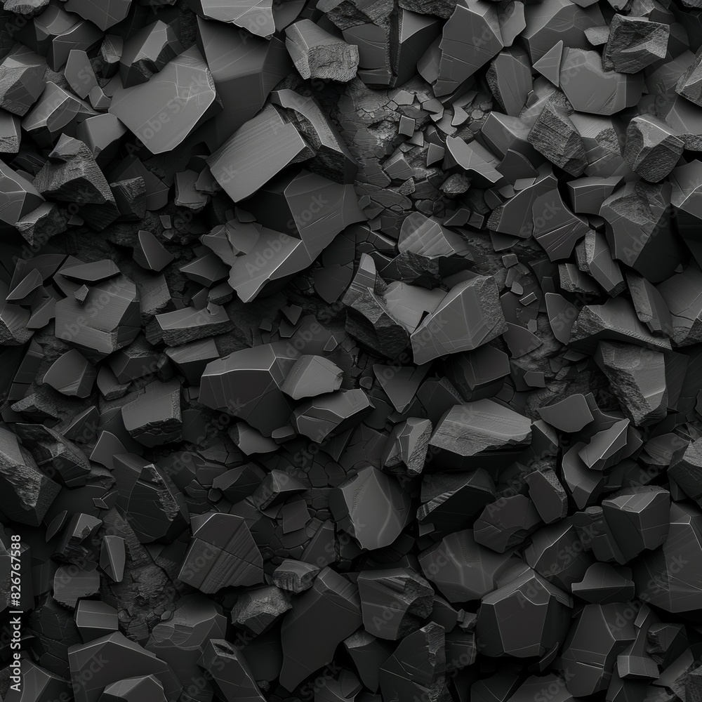 Obraz premium Abstract coal background 3d 