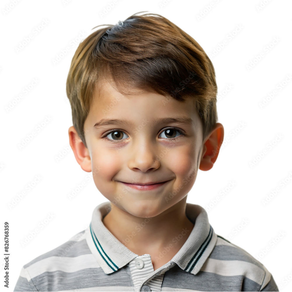 portrait boy Isolated on transparent background portrait boy Isolated on transparent background