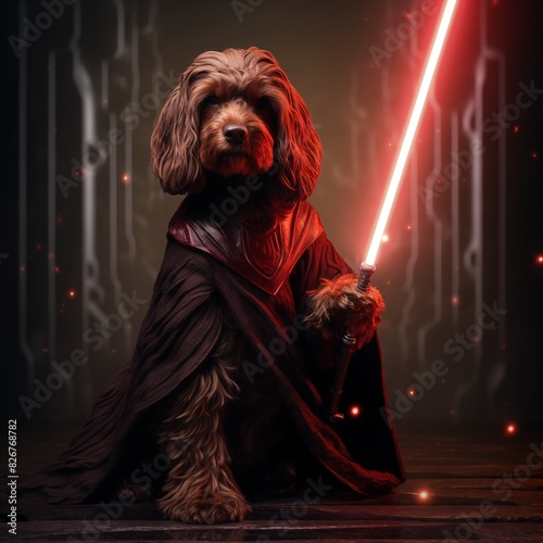 Dog Jedi photo