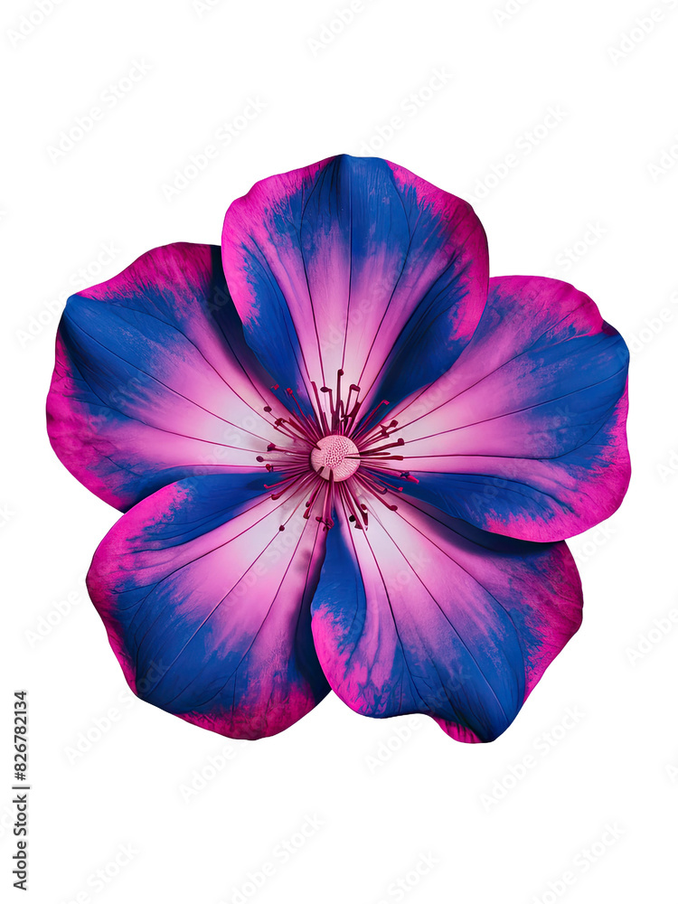 Naklejka premium Isolated PNG Flower, GENERATIVE AI