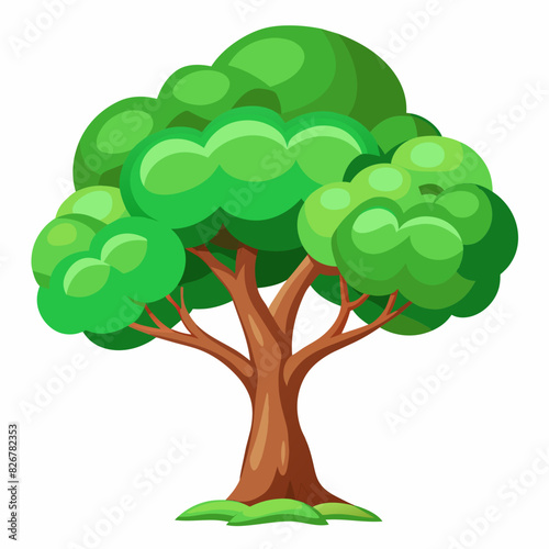  cartoon-tree--vector-art--illustration--portrait