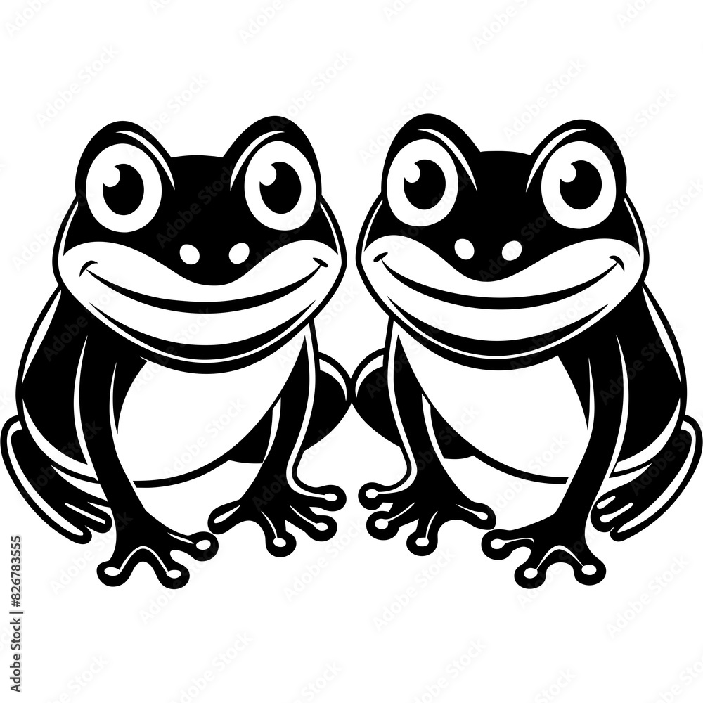 frog vector silhouette illustration frog vector silhouette illustration