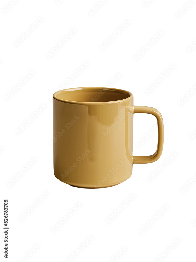 Isolated PNG Mug Mockup, GENERATIVE AI Isolated PNG Mug Mockup, GENERATIVE AI
