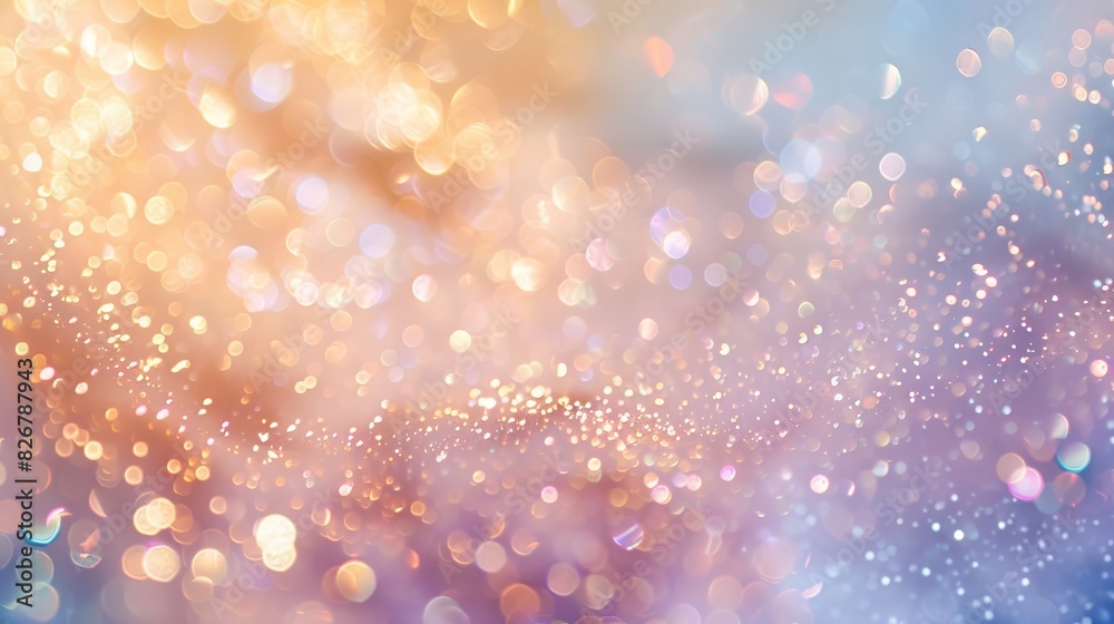 A colorful, blurry background with a lot of small, bright dots A colorful, blurry background with a lot of small, bright dots