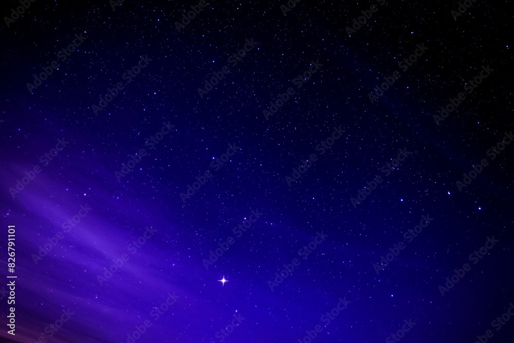 Fototapeta premium Myriads of twinkling stars in celestial cosmos