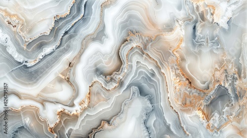 Marble texture with vibrant swirling veins statuario marble background Italian thassos quartzite catedra stone motif and ceramic tile pattern photo