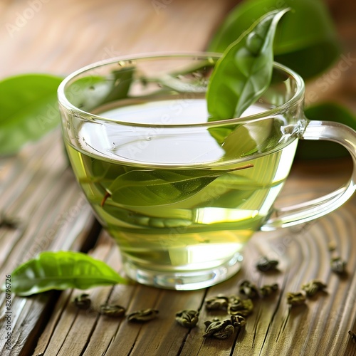 A Cup of Green Tea Weightloss Diet EGCG Appetite Suppressants Caffeine Dieting  photo