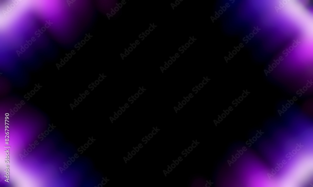 Fototapeta premium Abstract blurred background image of blue, purple, pink colors gradient used as an illustration. Designing posters or advertisements.