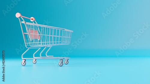 cart, shopping, trolley, buy, market, basket, shop, supermarket, business, retail, sale, empty, object, metal, purchase, store, shopping cart, push, commerce, red, wheel, car, isolated, grocery, custo photo