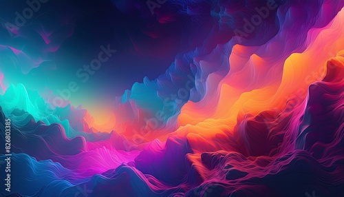 Abstract colorful 4k wallpaper photo