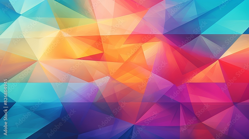 Colorful geometric shapes, overlapping, soft gradients, bright hues, abstract art Colorful geometric shapes, overlapping, soft gradients, bright hues, abstract art