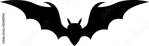 Halloween bat silhouette