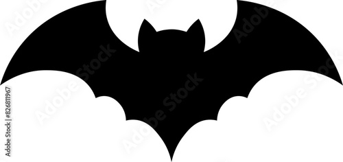 Halloween bat silhouette