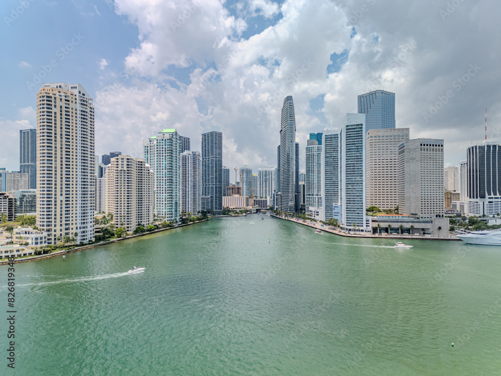 Naklejka premium miami, florida