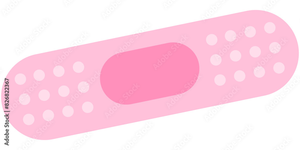 Cute illustration of the bandage medicine isolated on white background. Cute illustration of the bandage medicine isolated on white background.