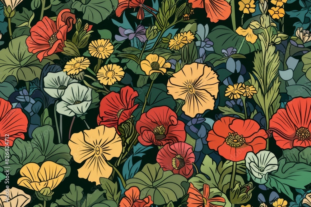 A peaceful and natural setting with exotic plant species blooming everywhere blooming everywhere A peaceful and natural setting with exotic plant species blooming everywhere blooming everywhere