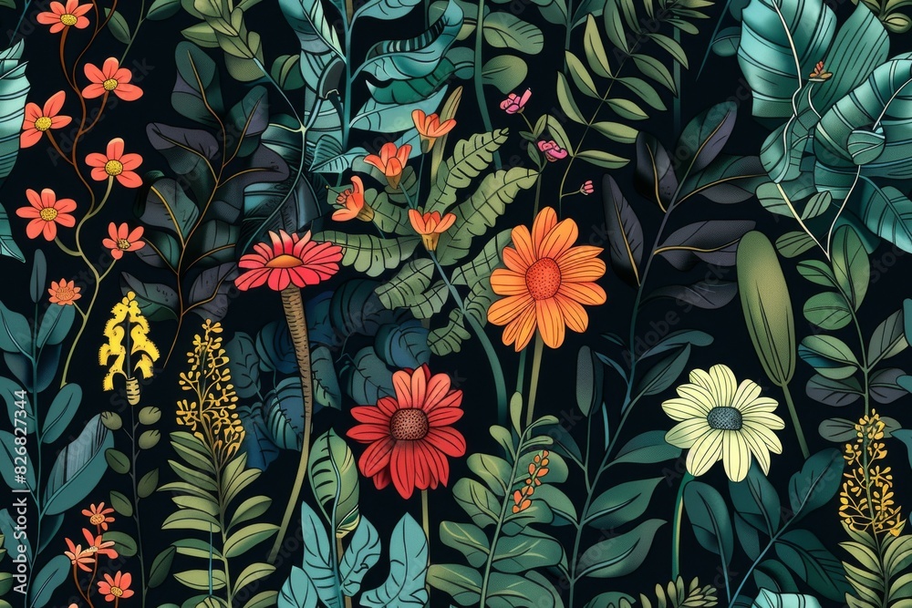A treasure trove of exotic flowers and plants found A treasure trove of exotic flowers and plants found
