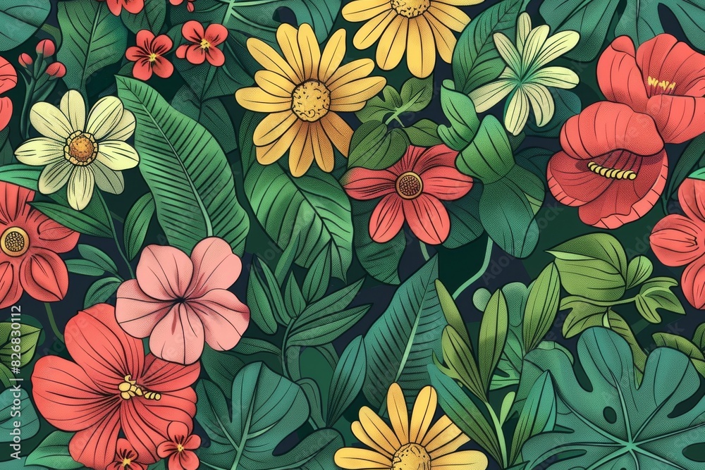 A lush and vibrant natural world thrives here A lush and vibrant natural world thrives here