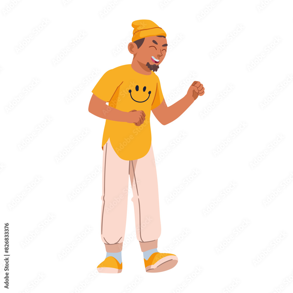 yellow day man