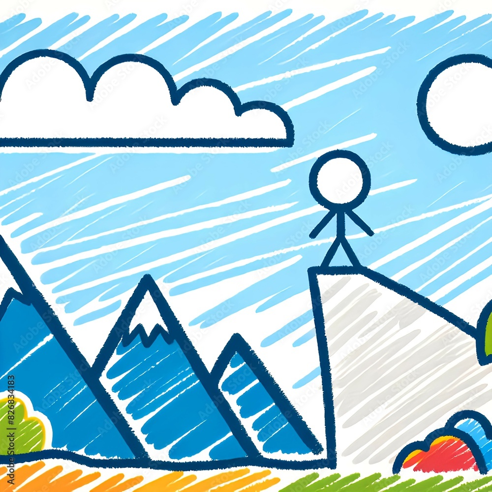 Obraz premium 절벽