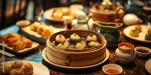 Dim Sum on the table