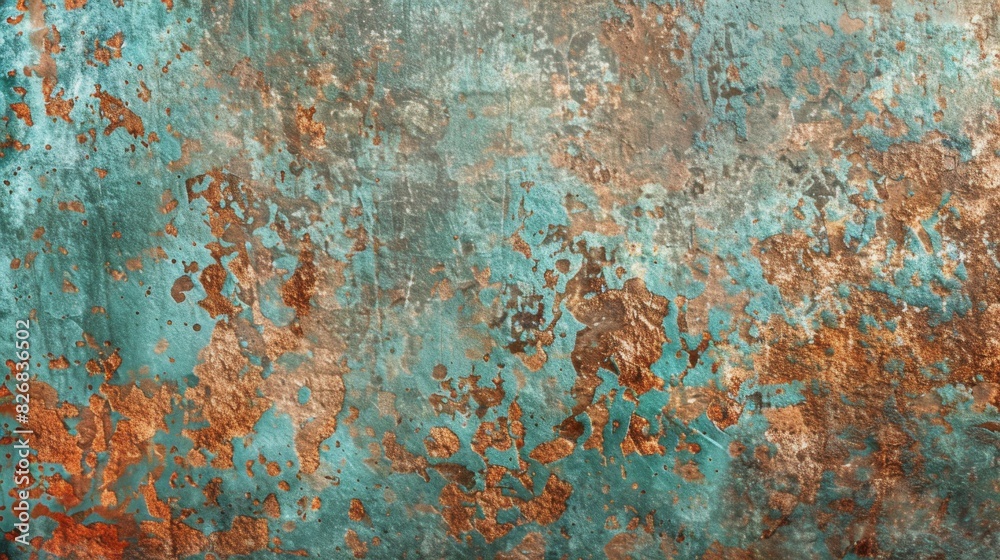 A wall with a green and brown texture A wall with a green and brown texture