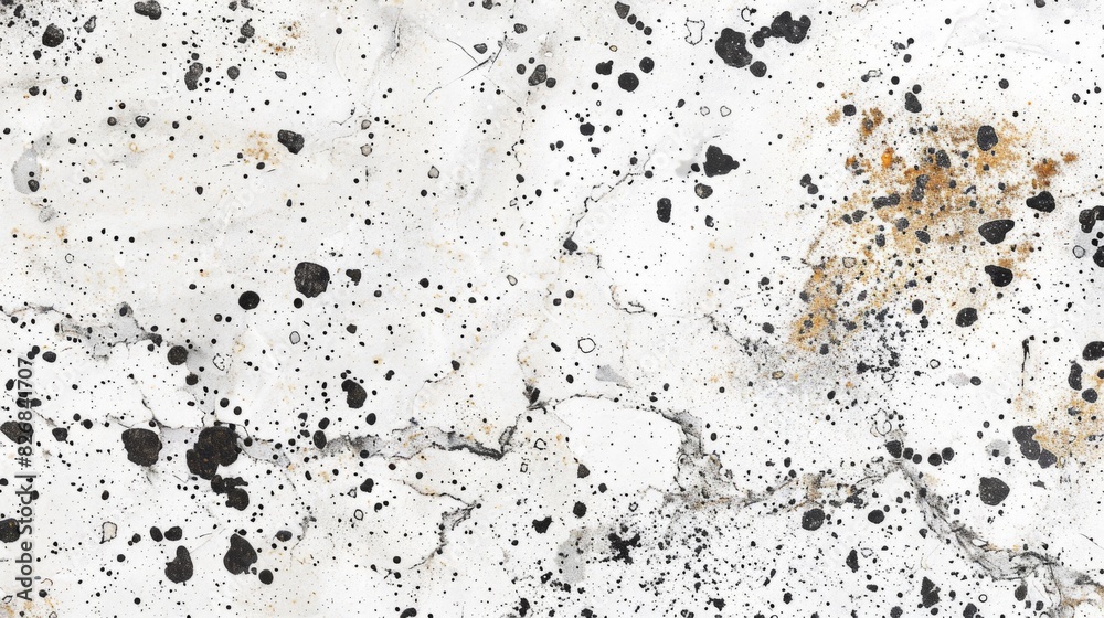 Fototapeta premium Captivating, multidimensional painted work showcasing an abundance of contrasting colors, patterns, and tactile elements. Visually complex, mixed-media