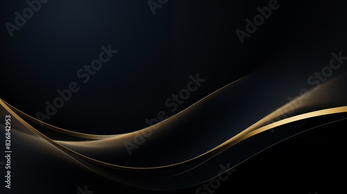 Golden ripple business abstract background